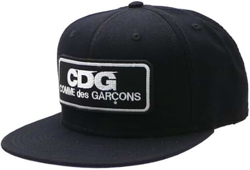 Amazon | [コムデギャルソン] CDG LOGO SNAPBACK CAP キャップ BLACK
