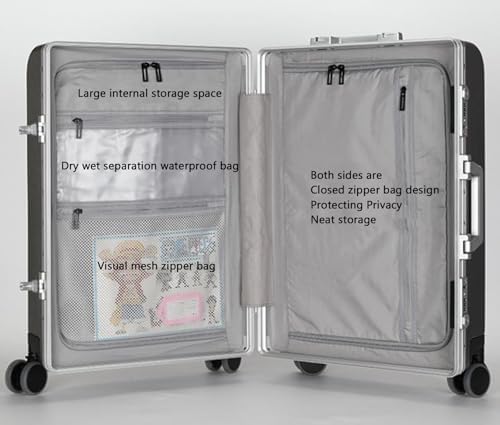 Amazon | [デパ一ト] スーツケース ハードシェルスーツケース 軽量TSA