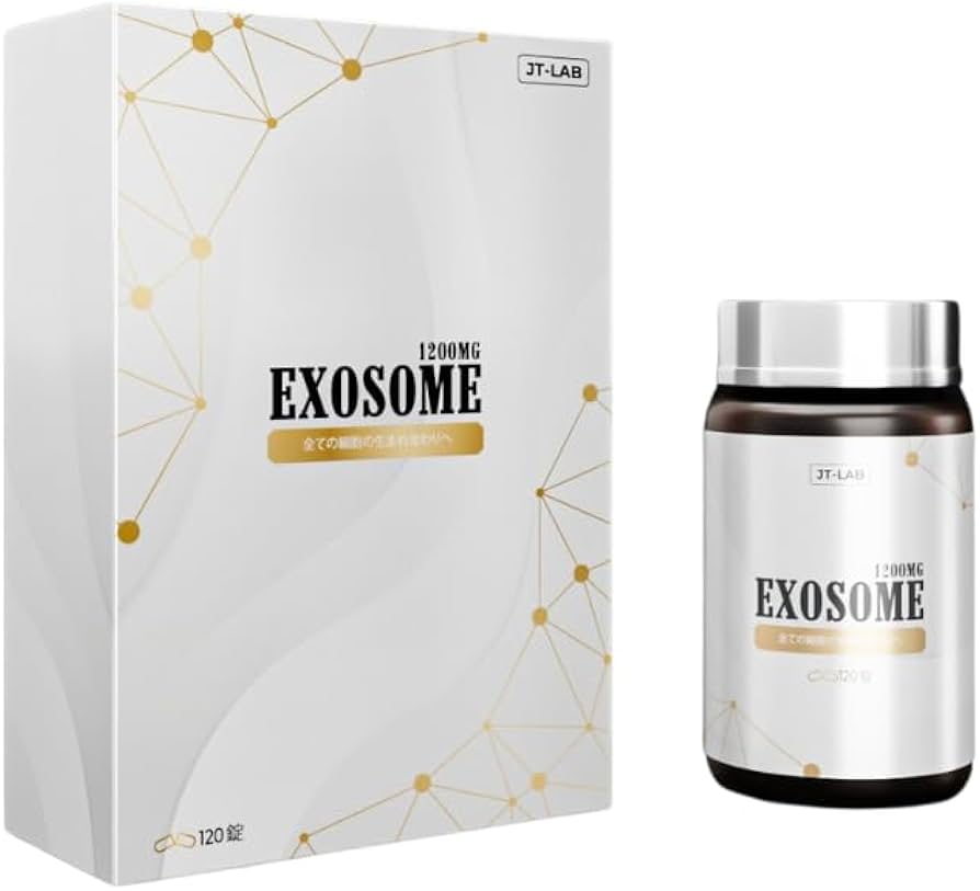 Amazon | JT-LAB エクソソーム 1200mg 120粒 60日分 国内生産 国産