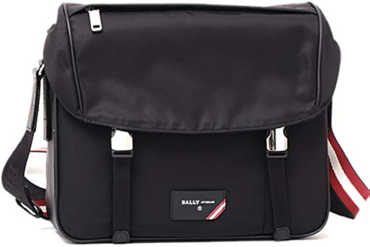 Amazon | バリー BALLY ナイロン メッセンジャー ショルダーバッグ