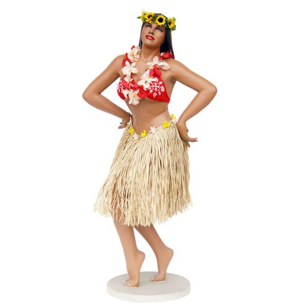 Amazon.com: LM Treasures Hawaiian Hula Girl Life Size Statue