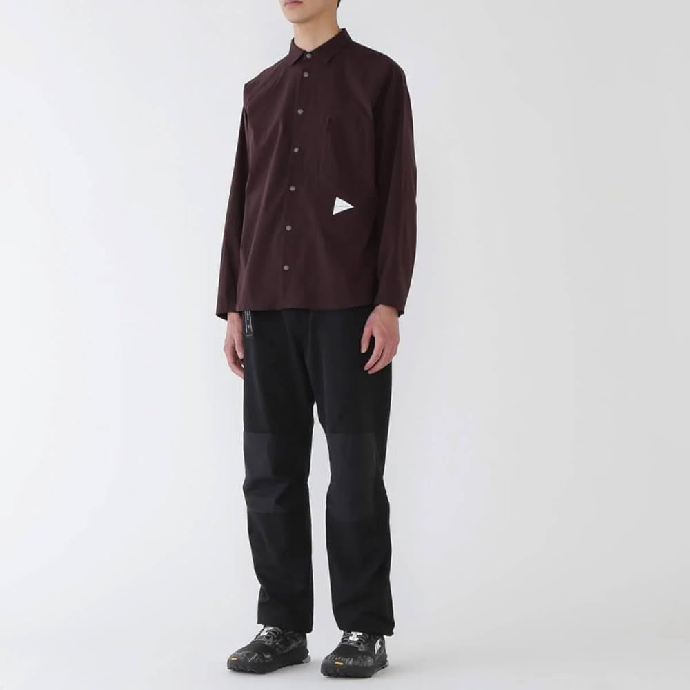 Amazon.co.jp: [and wander] アンドワンダー フリースベースLSシャツ L