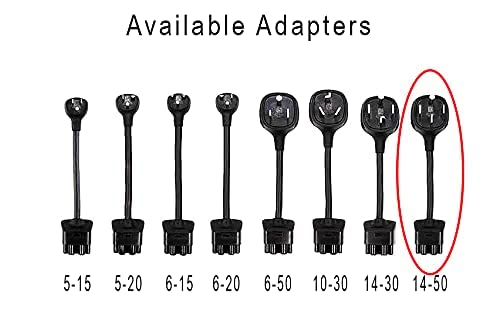 Amazon.co.jp: Tesla NEMA 14-50 Gen II モバイルコネクター スマート