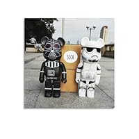 Amazon.co.jp: ベアブリックアートパネル Bearbrick画像装飾 暴力熊