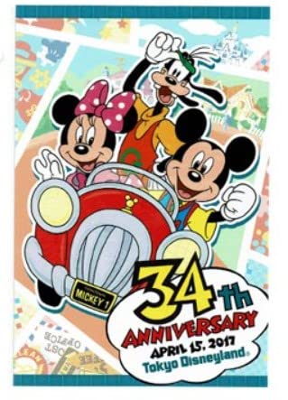 Amazon | ディズニー 34周年 ポストカード ミッキー＆ミニー