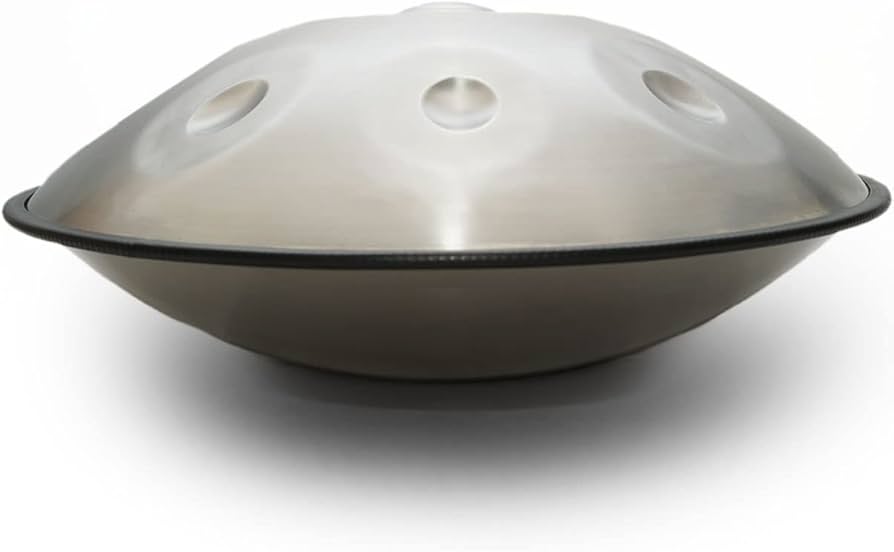 Amazon | MASH handpan D マイナー ハンドパン 9音 シルバー色 D Minor