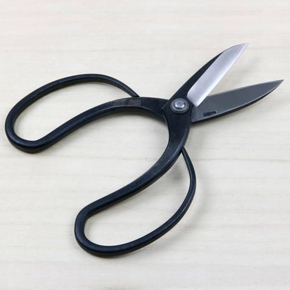 Amazon | 植木鋏 はさみ ハサミ 「佐保」 庭師 型 青紙 鋼 3寸刃