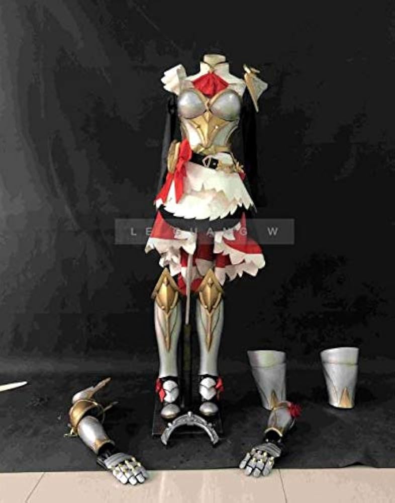 Amazon.co.jp: 原神(Genshin)ノエル コスプレ衣装+全身鎧風 : ホビー