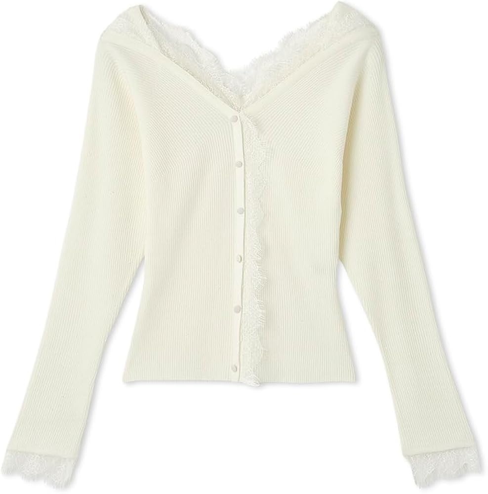 Amazon | [セルフォード] レーストリムニットプルオーバー CWNT254146