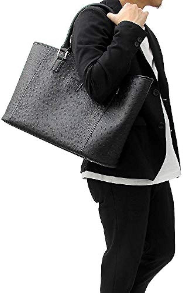 Amazon | [イグニッションオリジナル] オーストリッチ トートバッグ