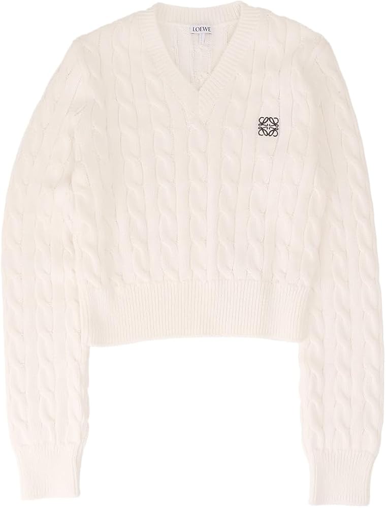 Amazon | [ロエベ] セーター レディース Vネック 長袖ニット
