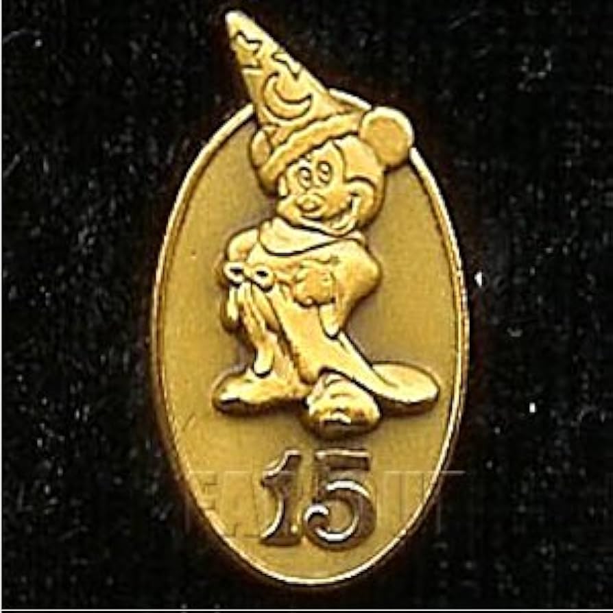 Amazon | ディズニー キャスト勤続15周年 アワードピン ソーサラー