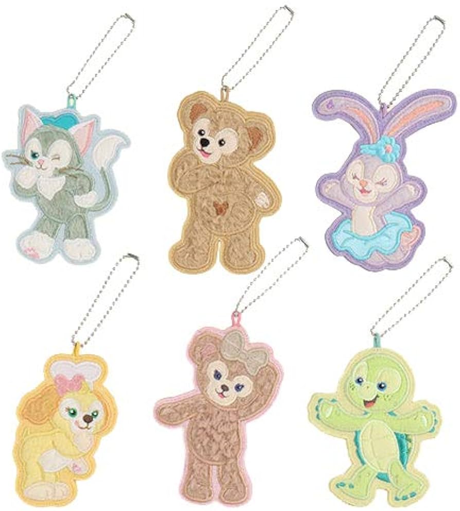 Amazon | ダッフィー&フレンズ ワッペンバッジセット ダッフィー