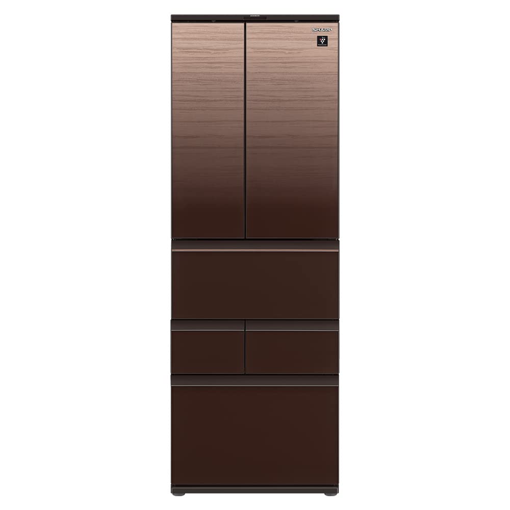 Amazon | シャープ 冷蔵庫 幅65cm 502L 観音開き SJ-GK50J-T