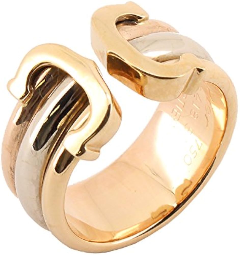 Amazon | [Cartier] カルティエ C2リング スリーカラーゴールド 表記