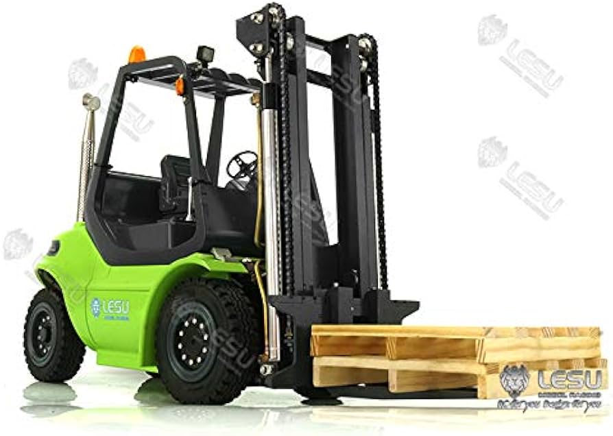 Amazon | LESU 1/14 トラック・トレーラー 油圧フォークリフト KIT版