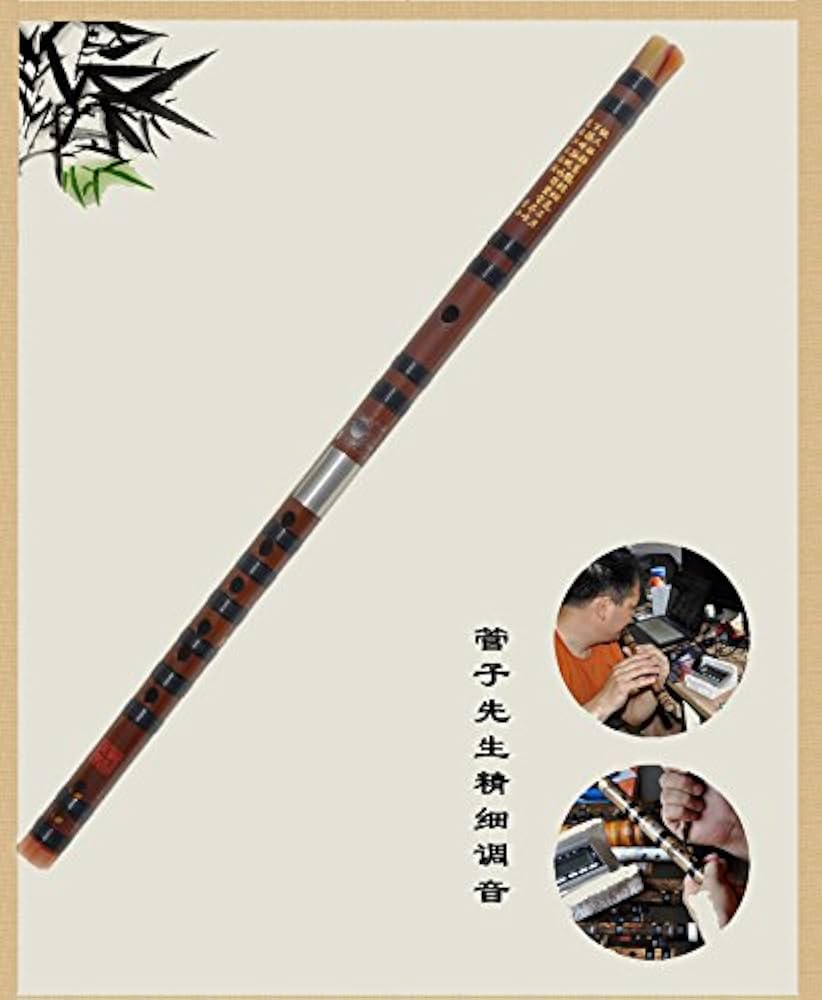 Amazon | JUST 中国蘇州製 高級 紫竹 苦竹 横笛 笛子 笛 管楽器 雅楽