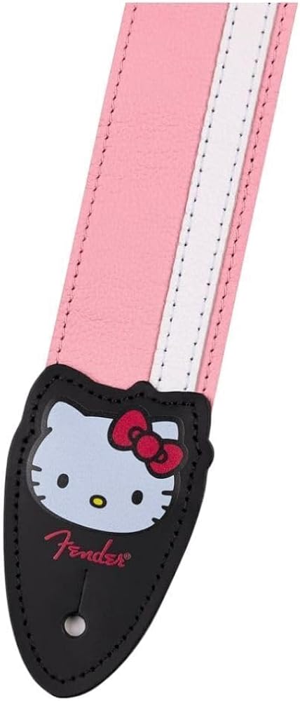 Amazon.co.jp: [フェンダー] x Hello Kitty Leather Strap Pink