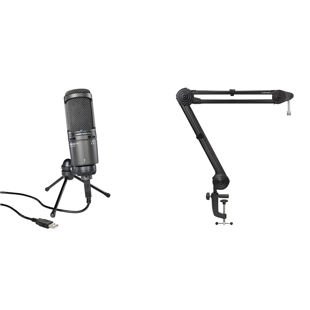 Amazon | オーディオテクニカ USB マイクロホン AT2020USB+ & マイク