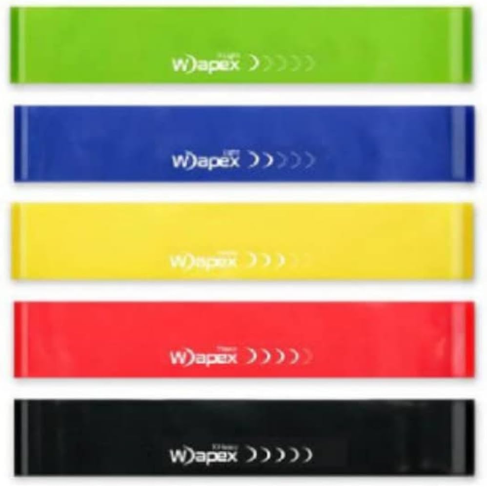 Amazon.co.jp: ワペックス ゴムバンド 5本セット 600mm×50mm 5種類入り