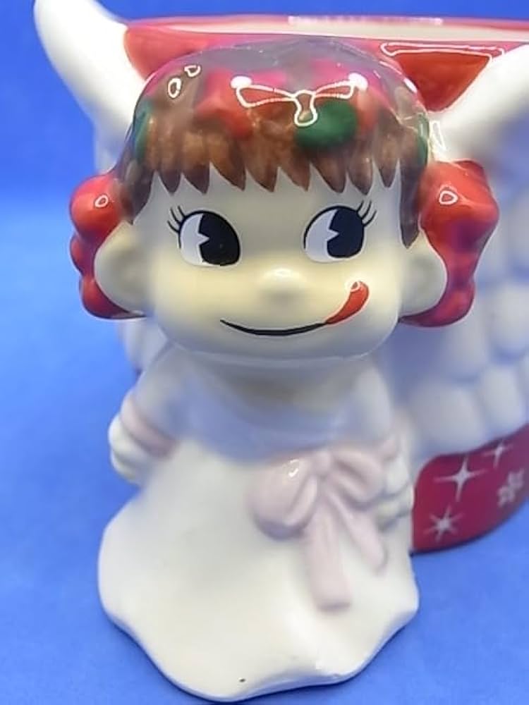 Amazon.co.jp: 不二家 天使の ペコちゃん 陶磁器 カップ エンジェル