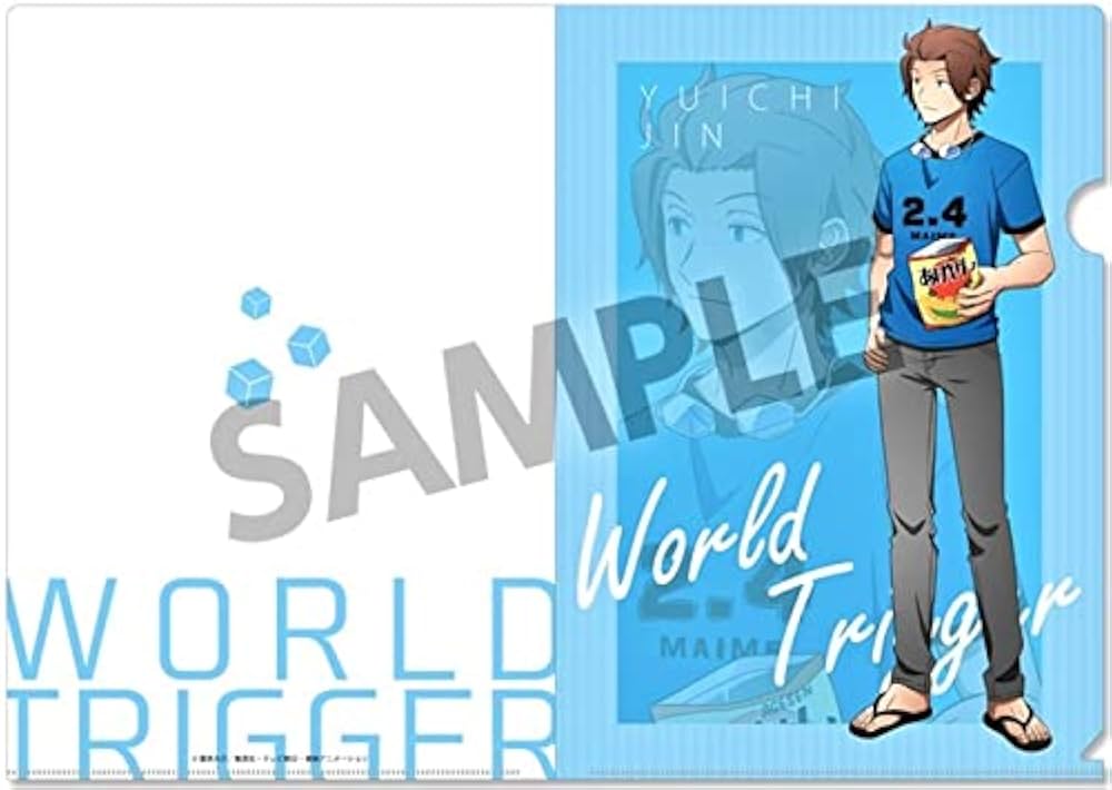 Amazon | ワールドトリガー 描き下ろしクリアファイル 迅悠一 日常 ver