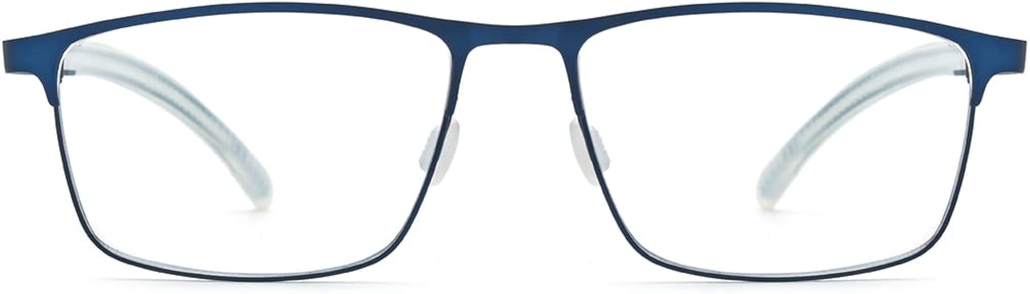 FONEX Titanium Glasses Frame,Men Square Myopia Optical Eyeglass