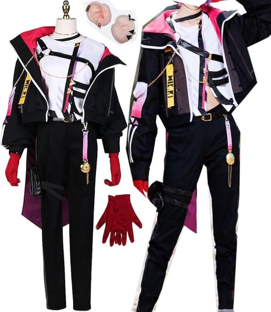 Amazon.co.jp: [楽コス] 渡会雲雀 コスプレ 衣装 ピアスと手袋付き 全