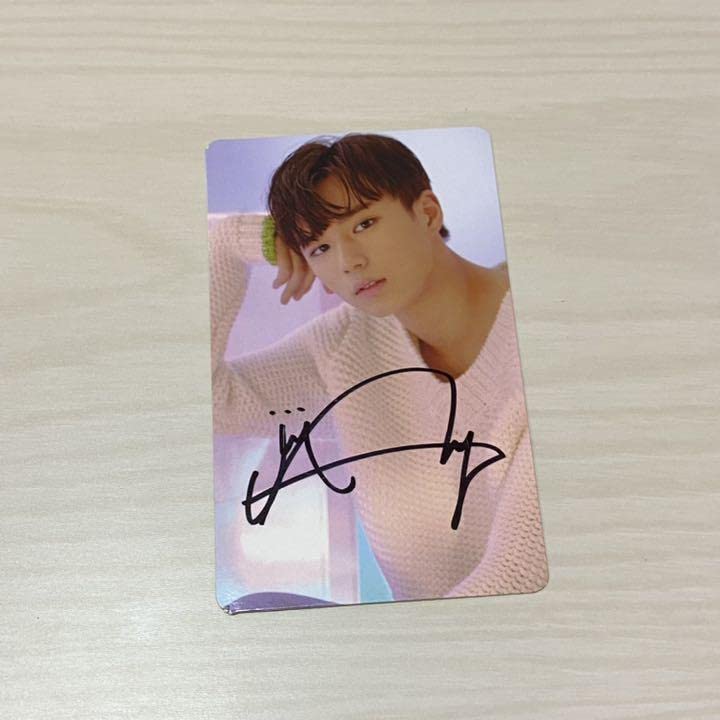 Amazon.co.jp: 1THE9 WEi ジュンソ 直筆サイン入り トレカ ファンミ