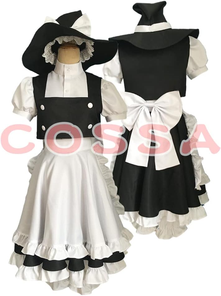 Amazon.co.jp: COSSA 霧雨魔理沙 コスプレ衣装 ハロイン クリスマス