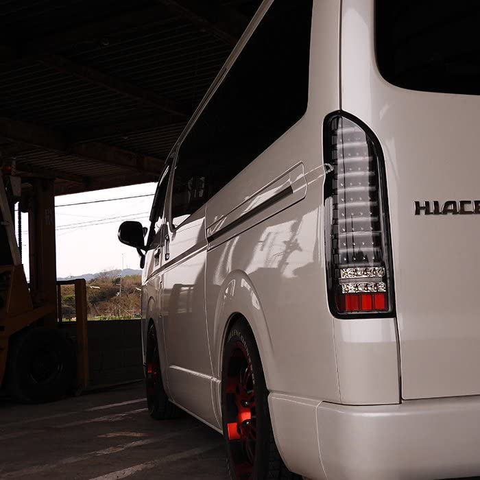 Amazon | 200系 ハイエース フルLED フルファイバー テールランプ