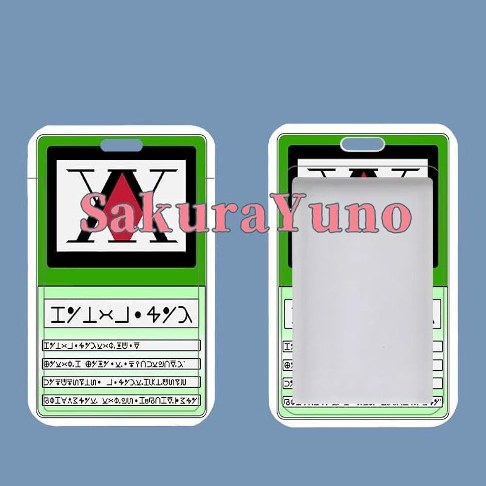 Amazon.co.jp: ハンターxハンター パスケース ICカードケース クリア