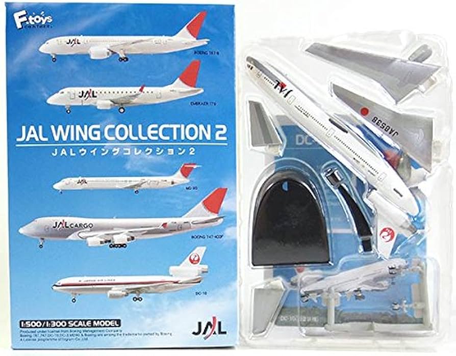 Amazon | 【6】 エフトイズ 1/500 JALウイングコレクション Vol.2 DC