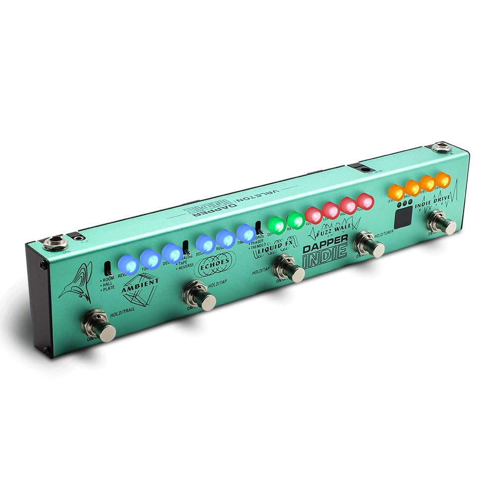 Amazon.com: Valeton Multi Effects Guitar Pedal Dapper Indie of