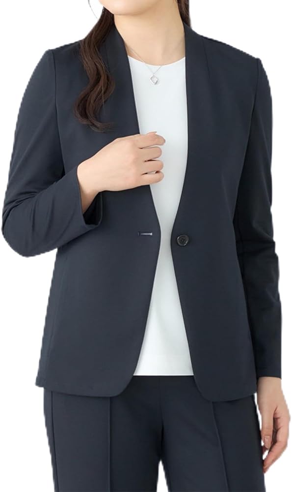 Amazon | 24SSL＆WナイロンポンチノーカラーJK_24SLWLJK1紺LL