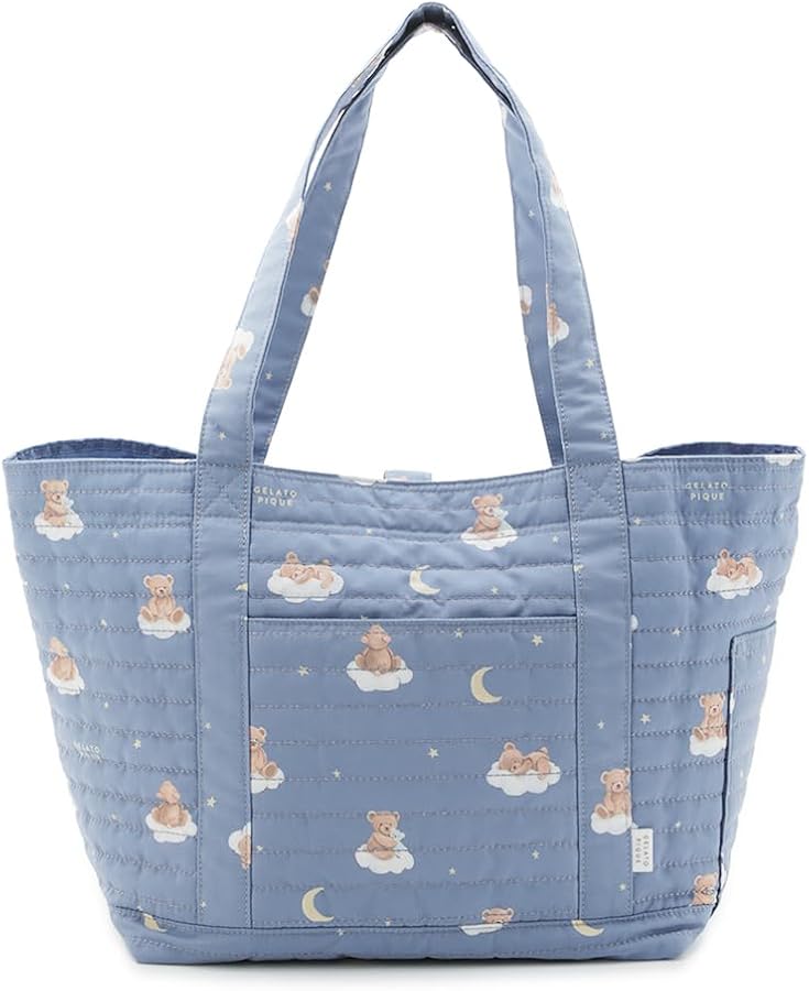 Amazon | [ジェラート ピケ] dreamy bear柄 ママバッグ PWGB245715