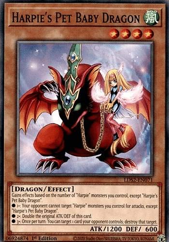 Amazon.co.jp: 遊戯王 LDS2-EN071 ハーピィズペット仔竜 Harpie's Pet