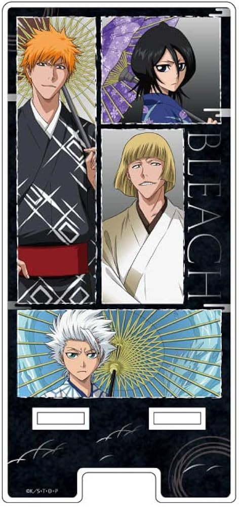 Amazon.co.jp: BLEACH 01 黒崎一護&朽木ルキア&日番谷冬獅郎&平子真子