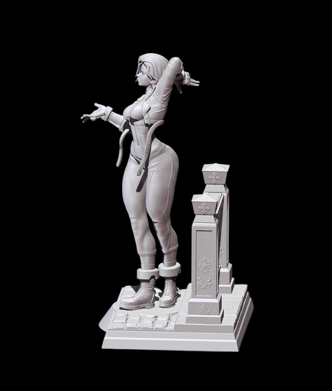 Amazon | 1/6 ガレージキット フィギュア290mm 未塗装 street fighter