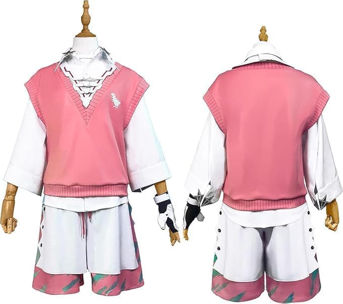 Amazon.co.jp: [LAKIcos]赤城ウェン コスプレ 衣装 変身前 あかぎうぇ