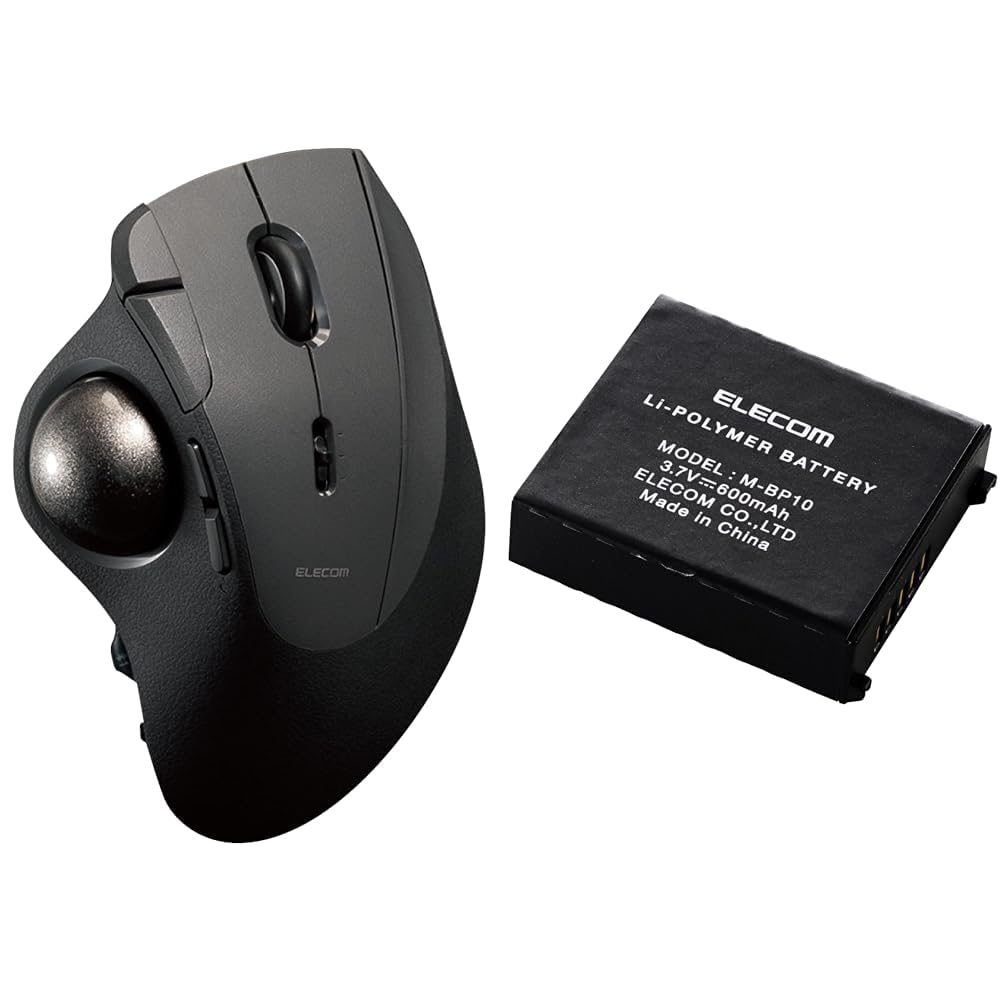 Amazon.co.jp: 【専用バッテリーセット】 エレコム トラックボール