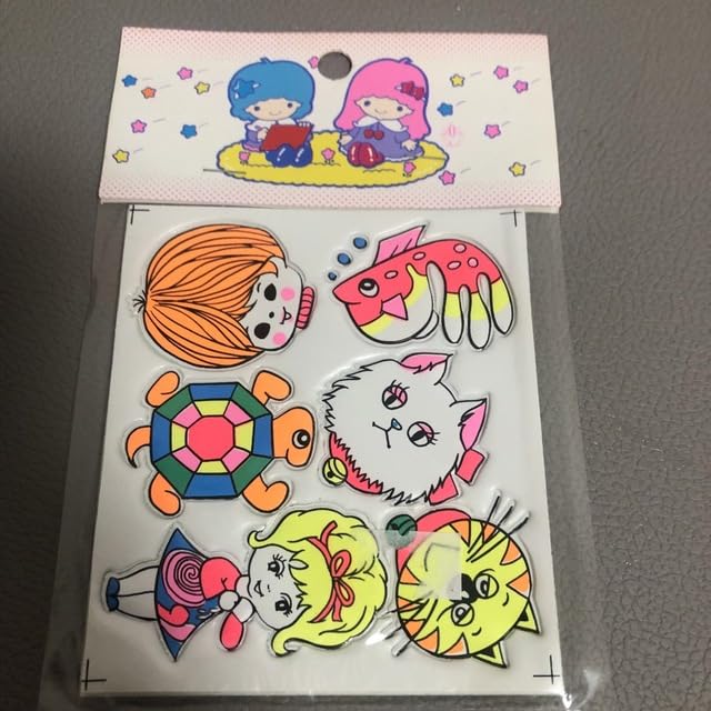 Amazon | 大倉トーイ ぷっくりシール 5点 レトロ 昭和 | シール