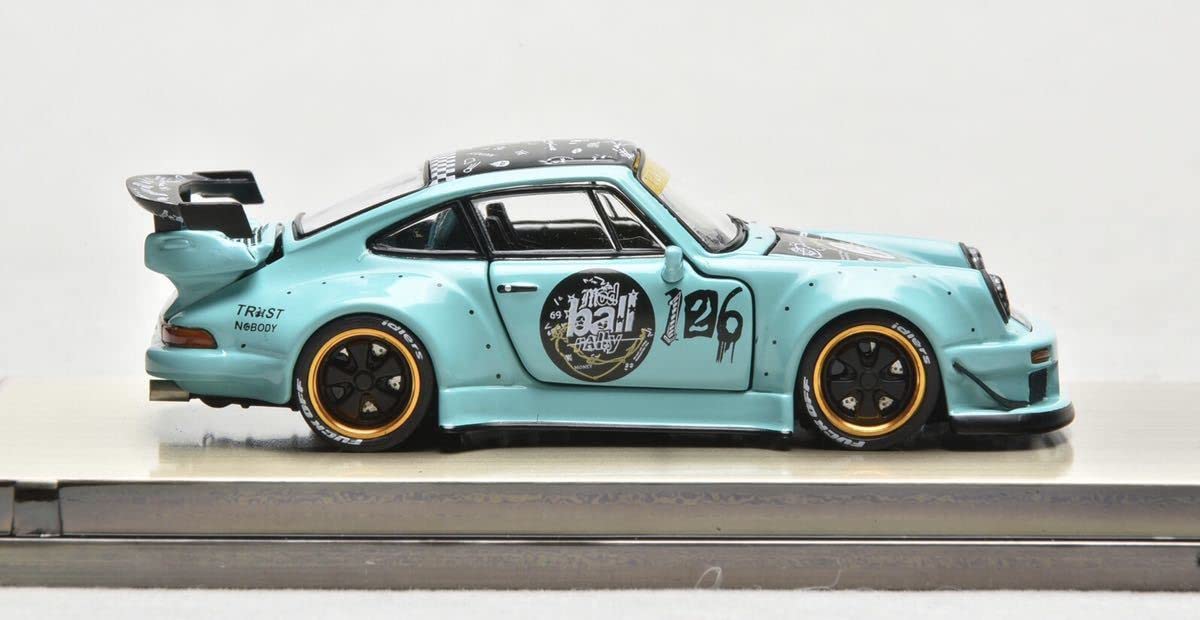 Amazon | 1/64 pgm ポルシェ rwb 930 全開閉 ティファニーブルー