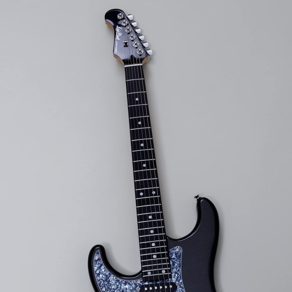 Amazon | LaidBack LST-3HZ/LH Gun Metal Pearl レフティエレキギター