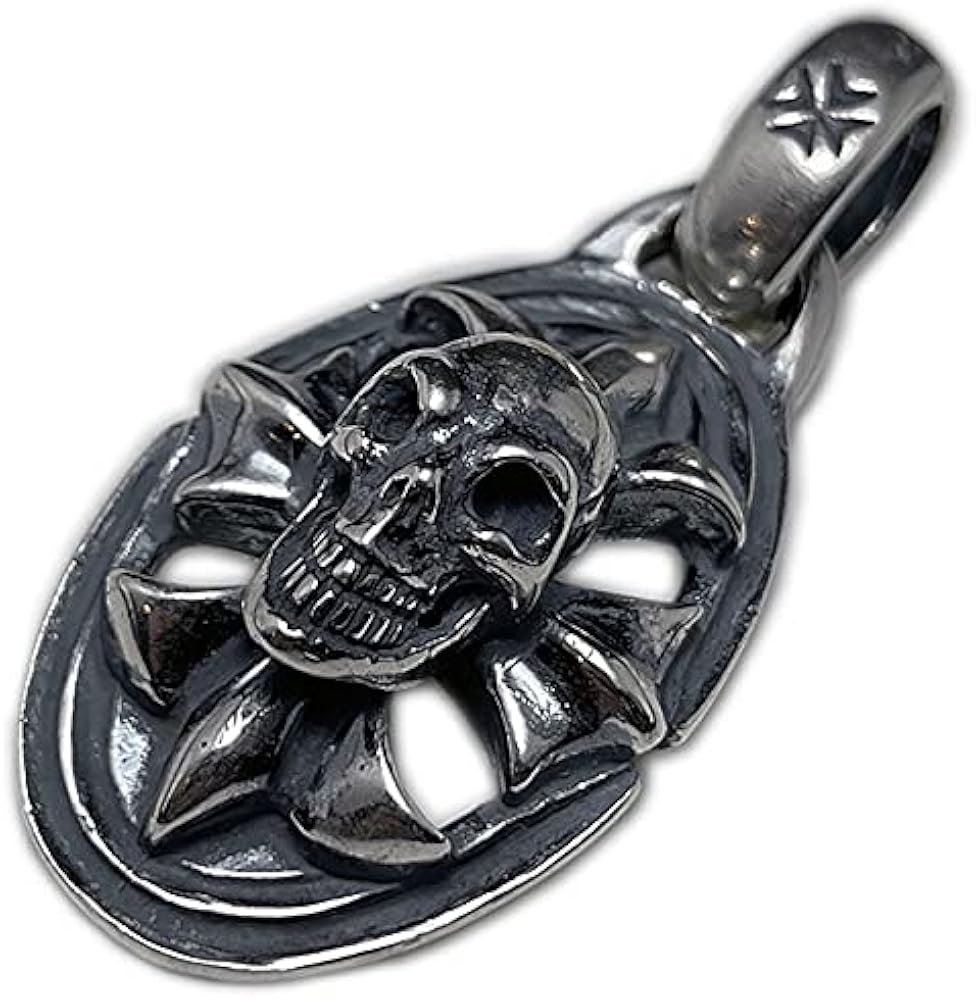 Amazon.co.jp: Gaboratory/Gabor Pendant Gaboratory Skull on Cross