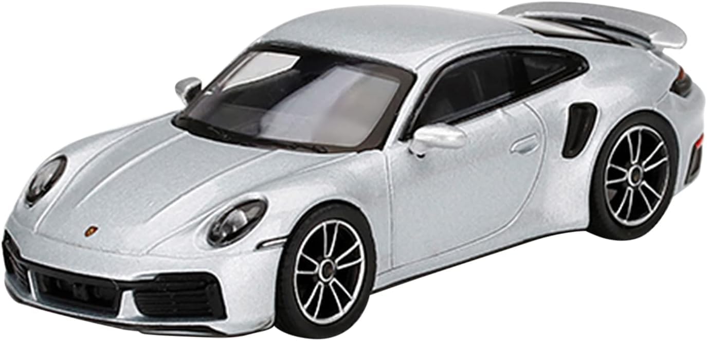 Amazon | MINI GT 1/64 ポルシェ 911 ターボ S GT シルバーメタリック