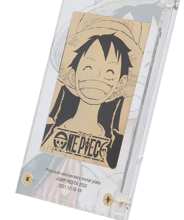新品未開封)one piece ワンピース 限定 プレミアムメタルプレート