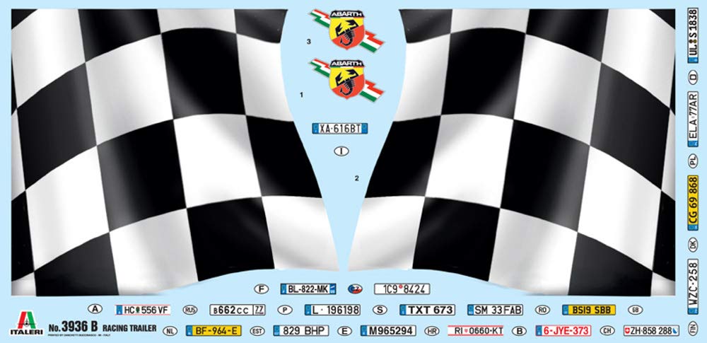 Amazon | イタレリ 1/24 レーシングトレーラー | プラモデル 通販