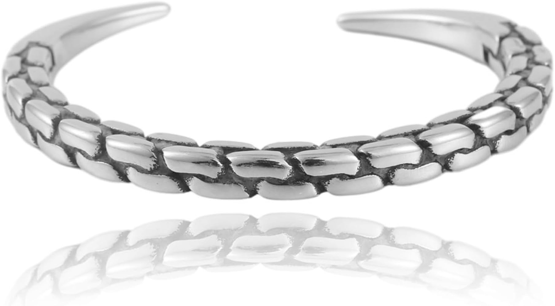 Amazon.com: Mens 925 Sterling Silver Bangle Bracelet Handmade