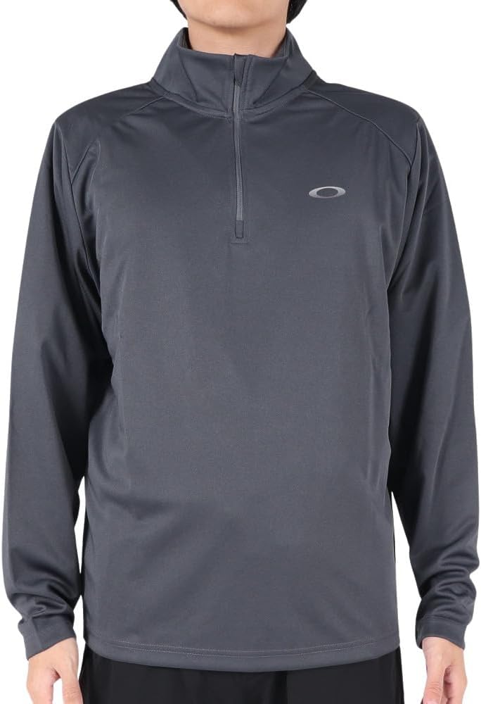 Amazon.co.jp: オークリー（OAKLEY） 長袖 トップス ハーフジップ